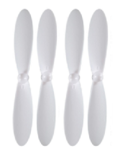 Blue Mini Drone White Propeller Blades Props Propellers Blad