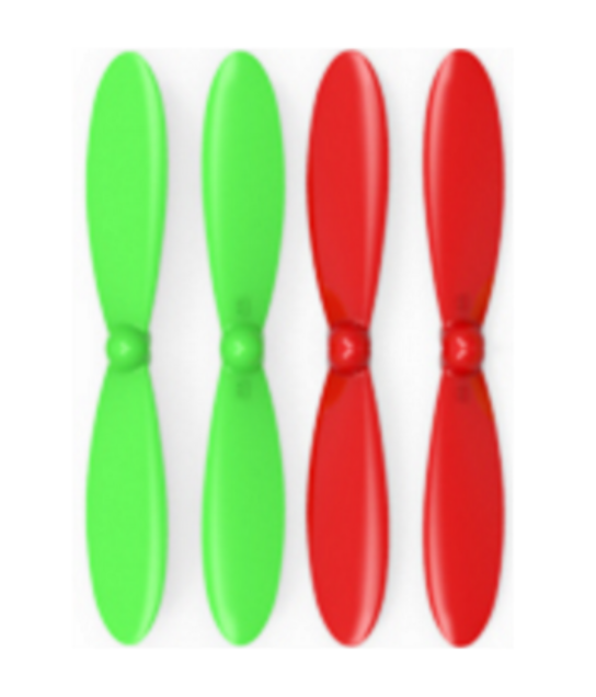 Hubsan X4 H107C Clear Propeller Blades Props 5x Propellers 2 Pack